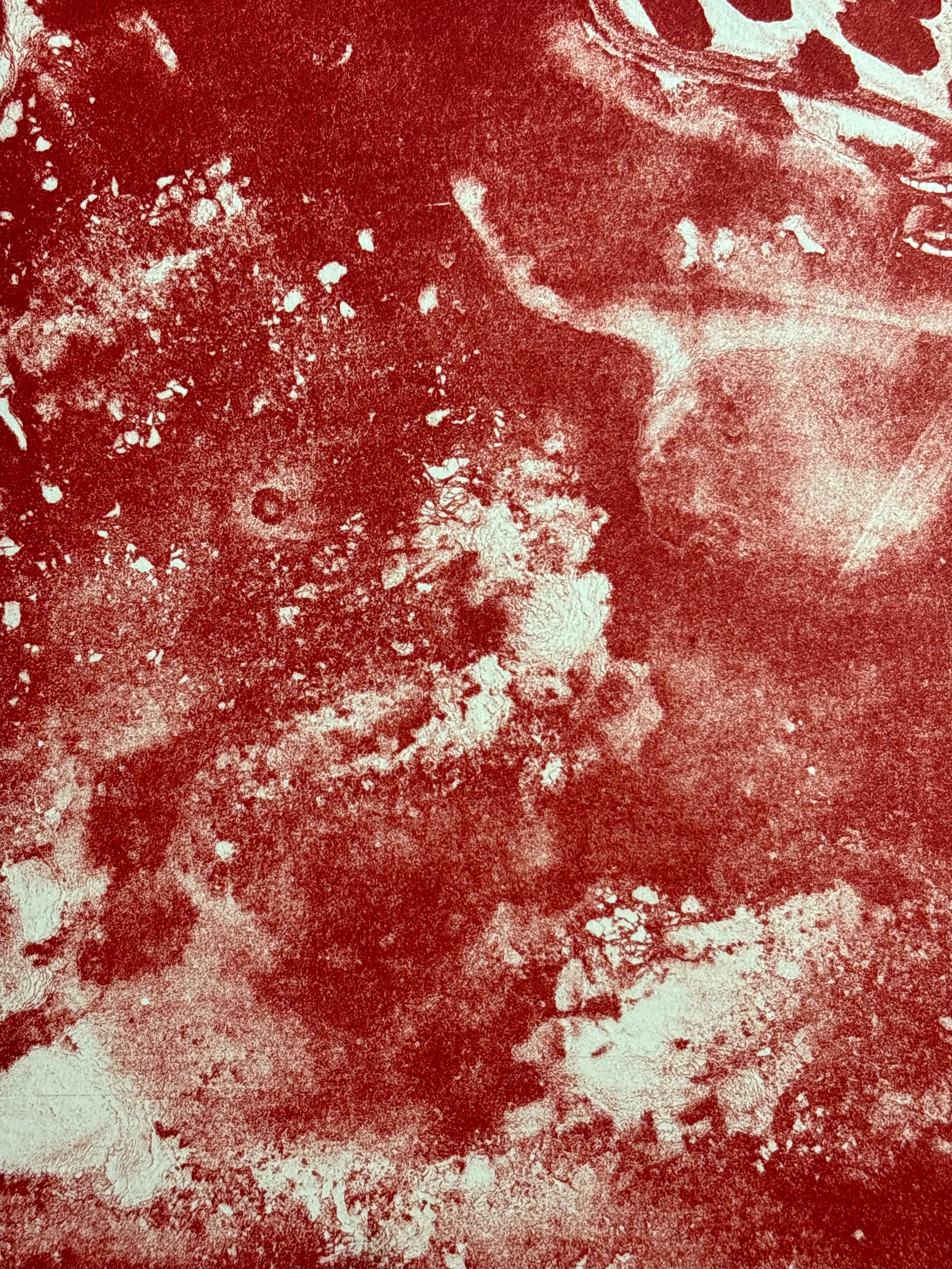 Energía mágica rojo